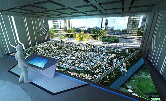 數(shù)字沙盤(pán)在展館中起什么作用