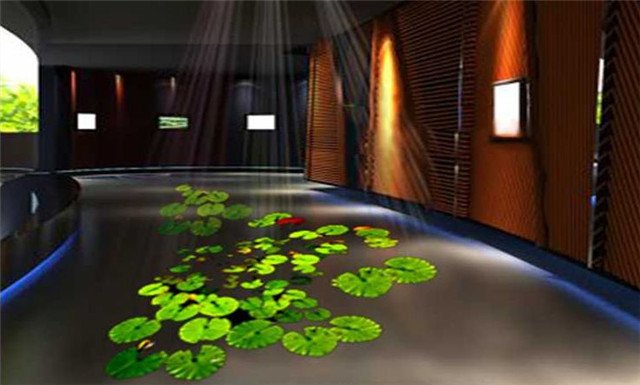 地面互動(dòng)投影的效果不受客觀(guān)因素影響